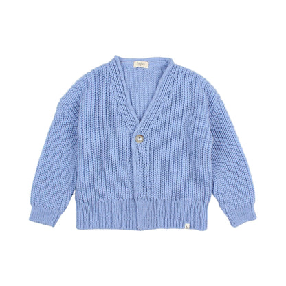 Soft Knit Cardigan Soft Blue