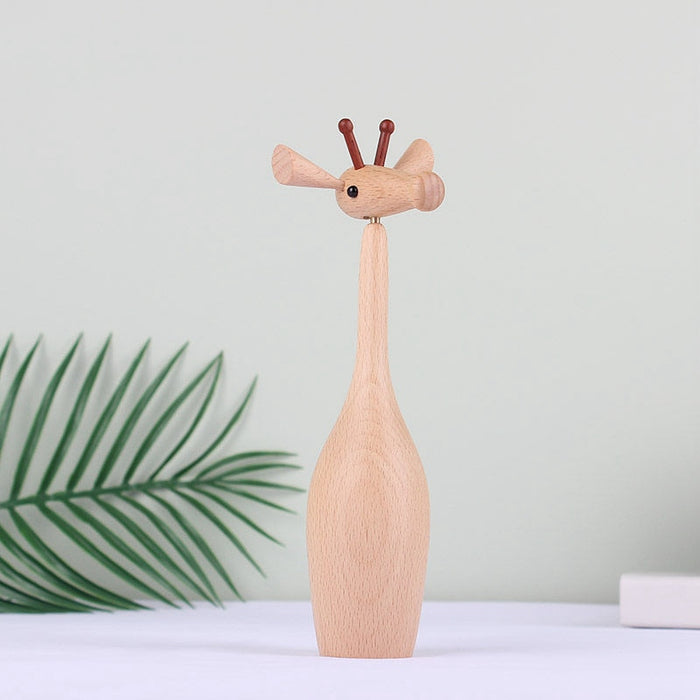 Stylish Rustic Giraffe Figure - Perfect Addition to Your Home Decor