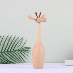 Stylish Rustic Giraffe Figure - Perfect Addition to Your Home Decor