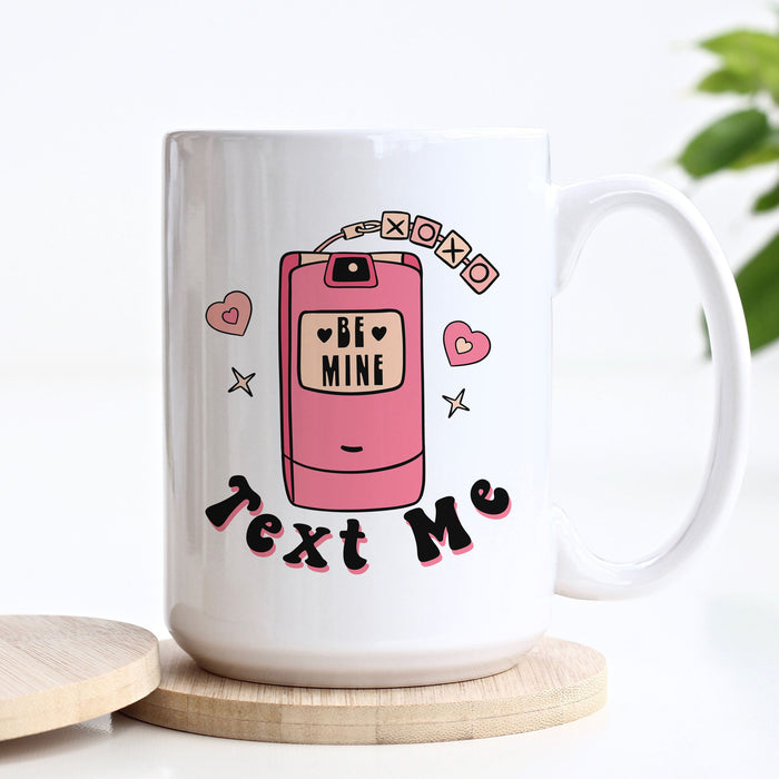 Text Me Valentine's Day Mug