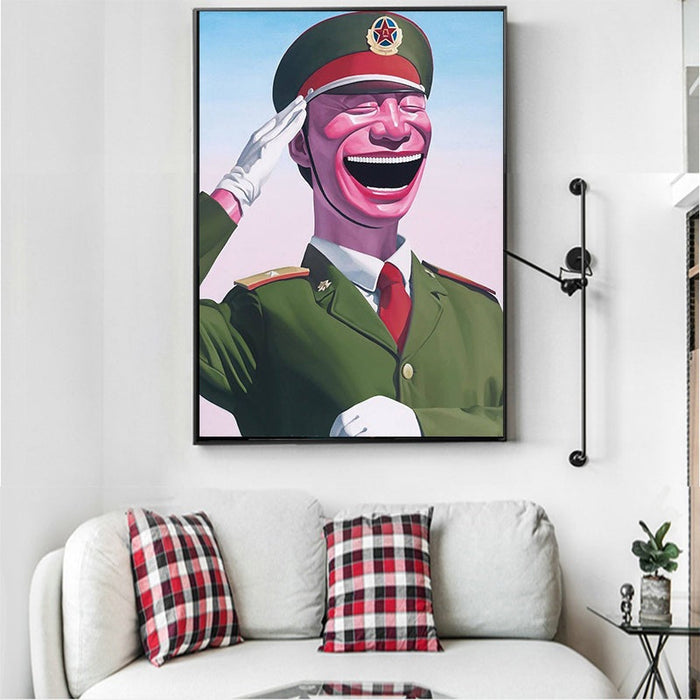 The Art of Helplessness - Yue Minjun Laughing Man