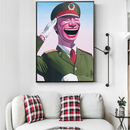 The Art of Helplessness - Yue Minjun Laughing Man
