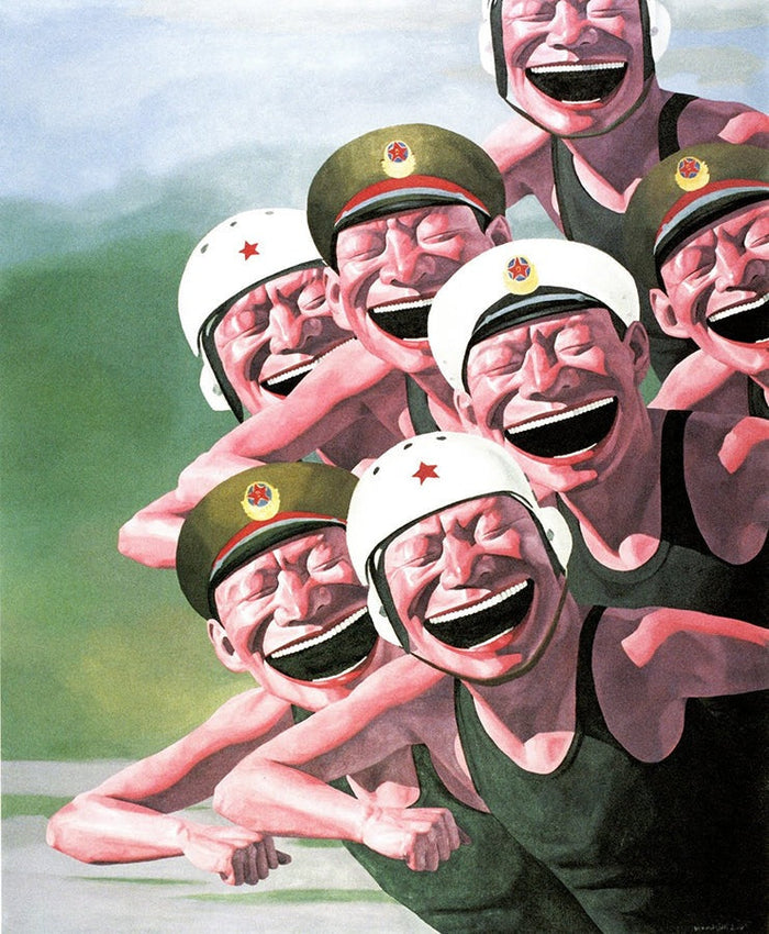 The Art of Helplessness - Yue Minjun Laughing Man