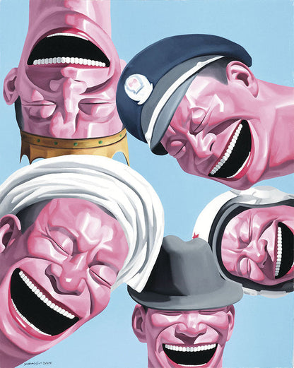 The Art of Helplessness - Yue Minjun Laughing Man