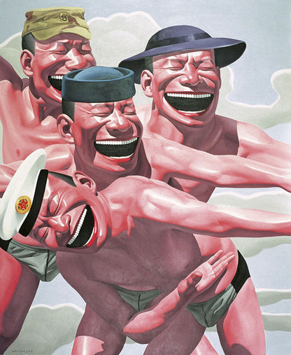 The Art of Helplessness - Yue Minjun Laughing Man