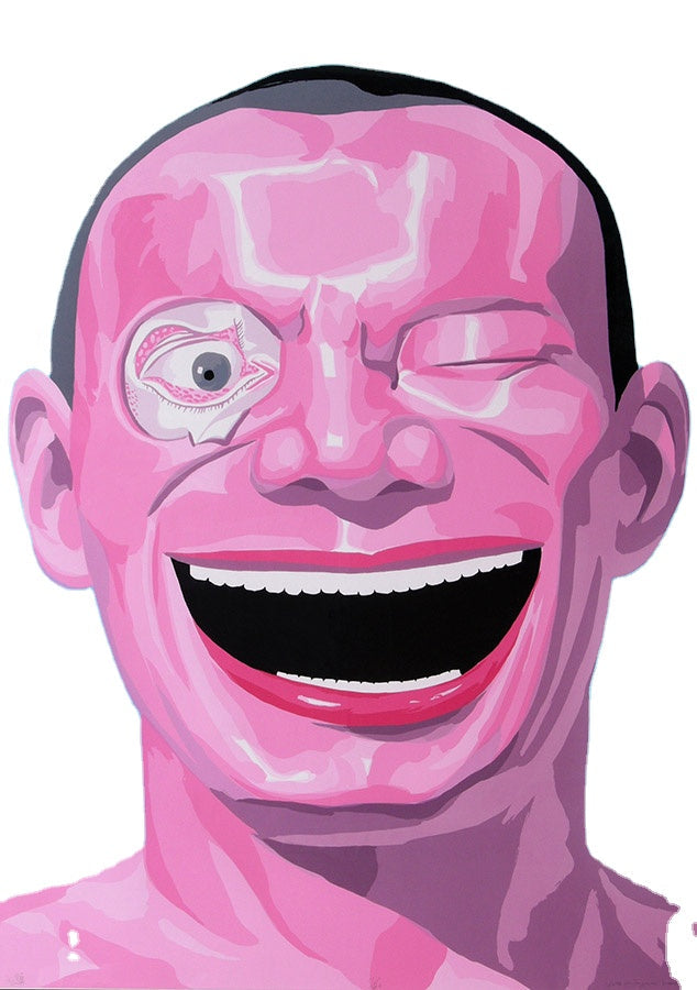 The Art of Helplessness - Yue Minjun Laughing Man