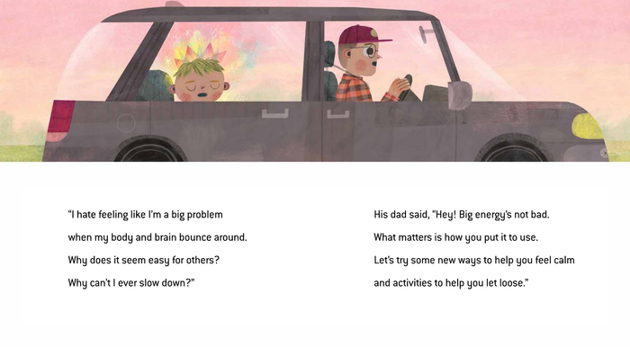 The Boy with Big, Big Energy | Hardcover Picture Book