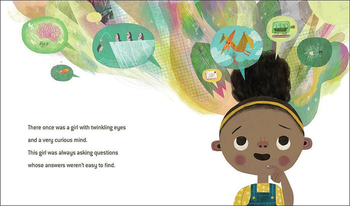 The Girl With Big, Big Questions Picture Book
