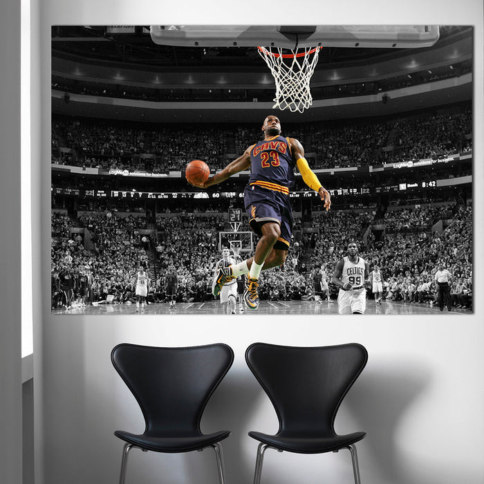 The King Reigns Supreme - LeBron James Windmill Dunk