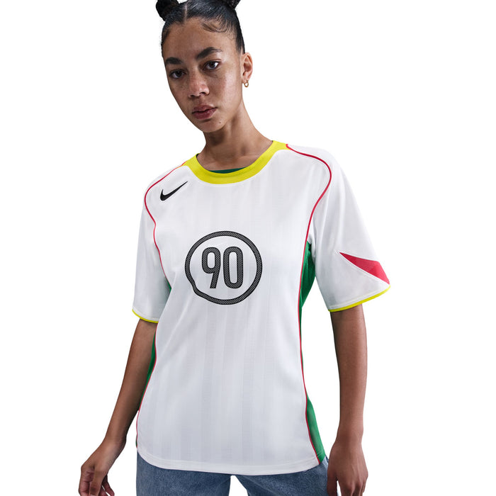 Nike Total 90 Dri-FIT Soccer Jersey (White/Yellow/Green/Red)