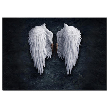 Touch of Serenity - Heavenly Feather Angel Wings