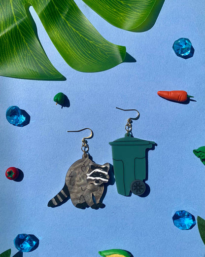 Trash Panda Earrings