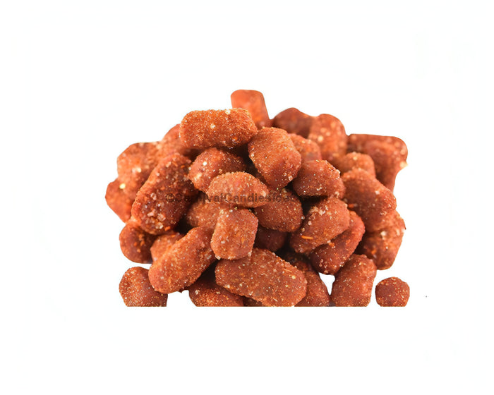 Trocito Enchilado, spicy fruit pulp candy, bulk Mexican candy, sweet and salty snack.