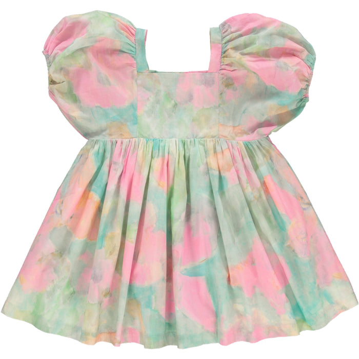 Bebe Organic Violetta Dress Watercolor