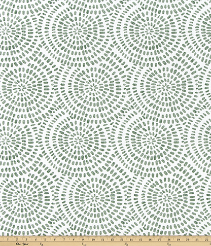 Zen Circles Home Decor Fabric / Cotton Upholstery Fabric / Medium weight fabric / Upholstery Fabric - Annabel Bleu